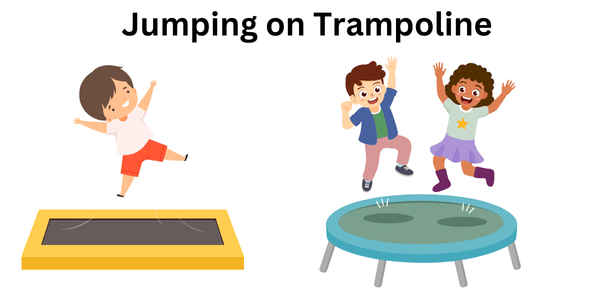 trampoline jumping