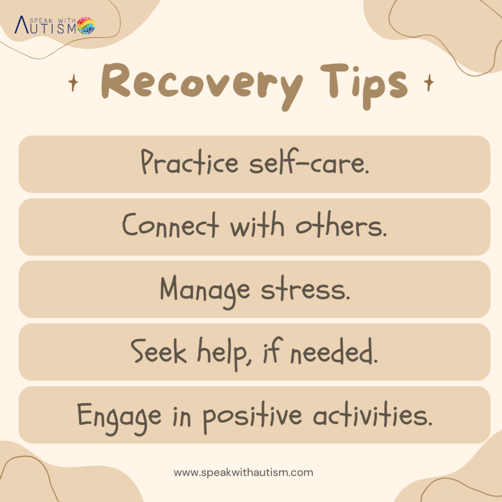 AUTISM RECOVERY TIPS