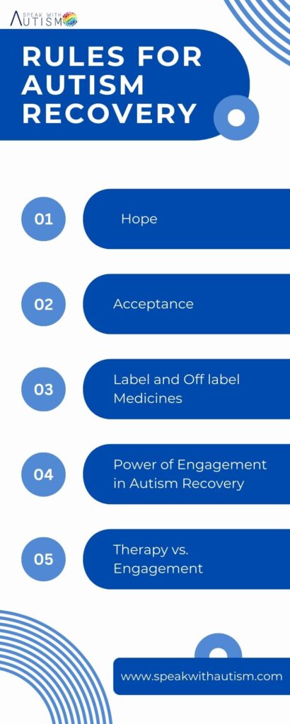 autism recovery rules