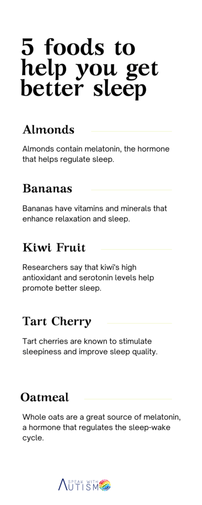 5 foods to help you get better sleep
