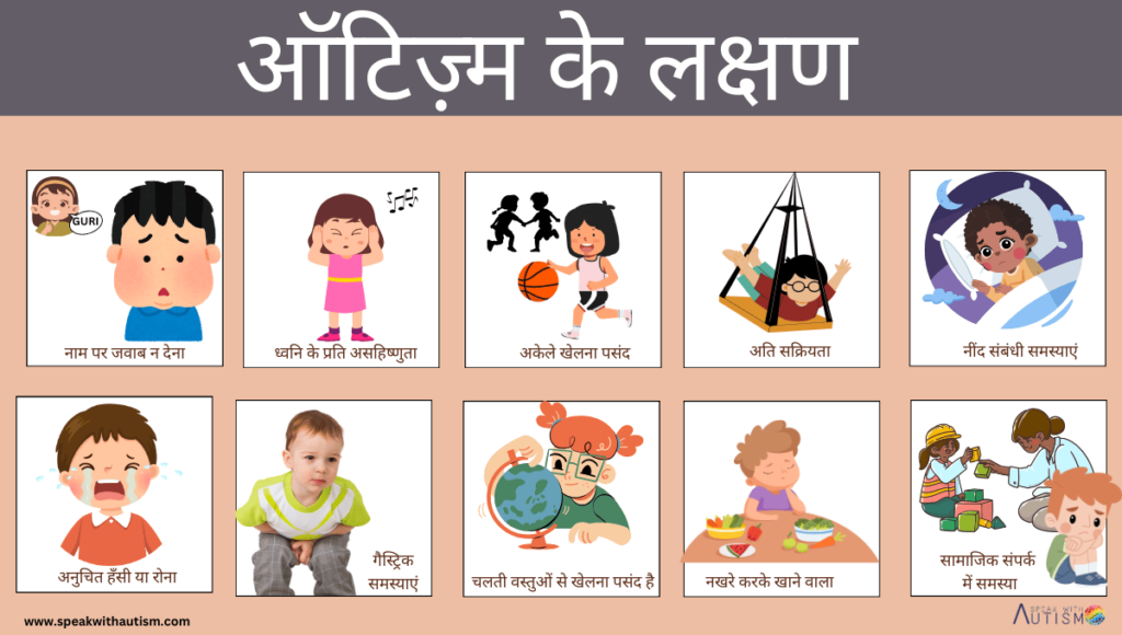 ऑटिज़्म के लक्षण