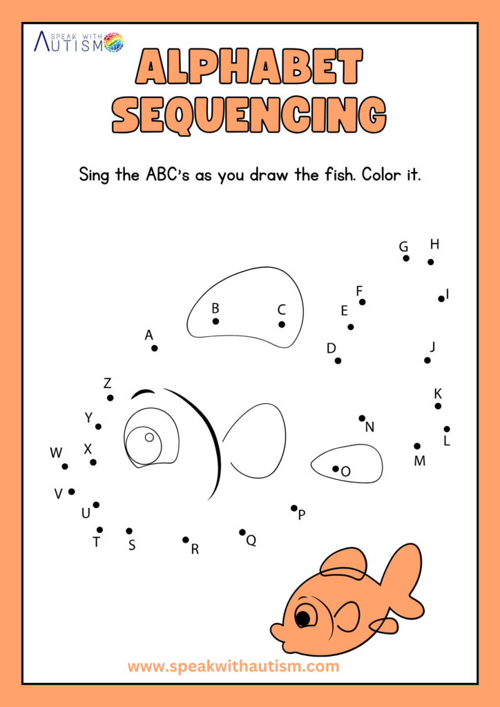 kids joining dots activity