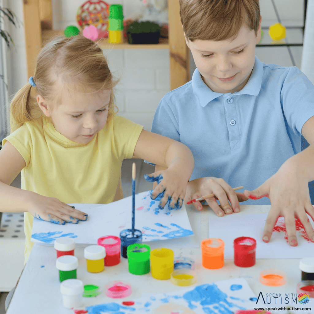 finger painting