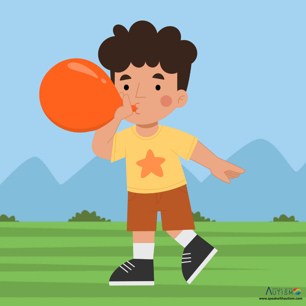 Balloon Blowing (Balloon Inflate)