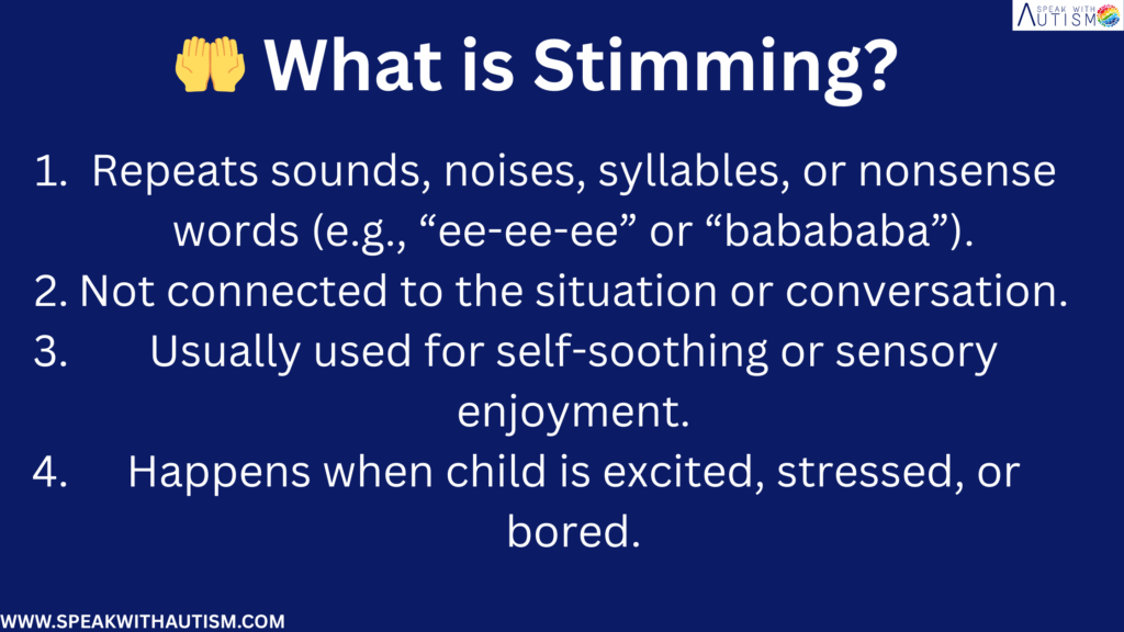What is Stimming?
