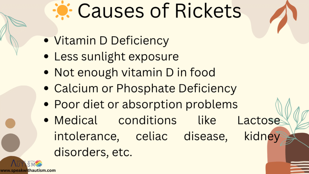Causes of Rickets